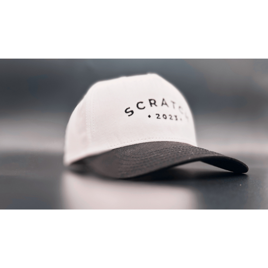 Two Tone Baseball Cap - White/Black